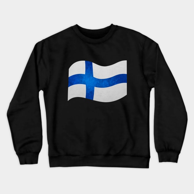 The Flag of Finland Crewneck Sweatshirt by Purrfect